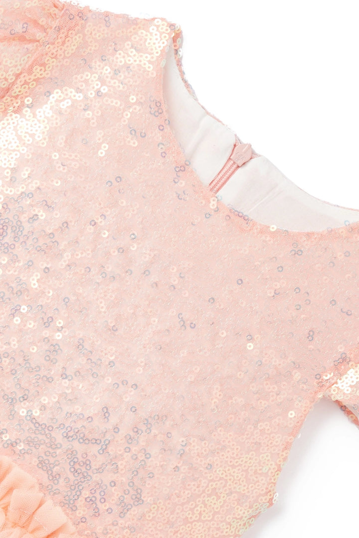Petit Coral Crystal Dream Champagne Elbise