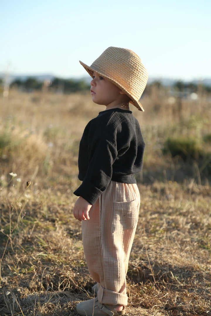MUSLIN PANTS BEJ