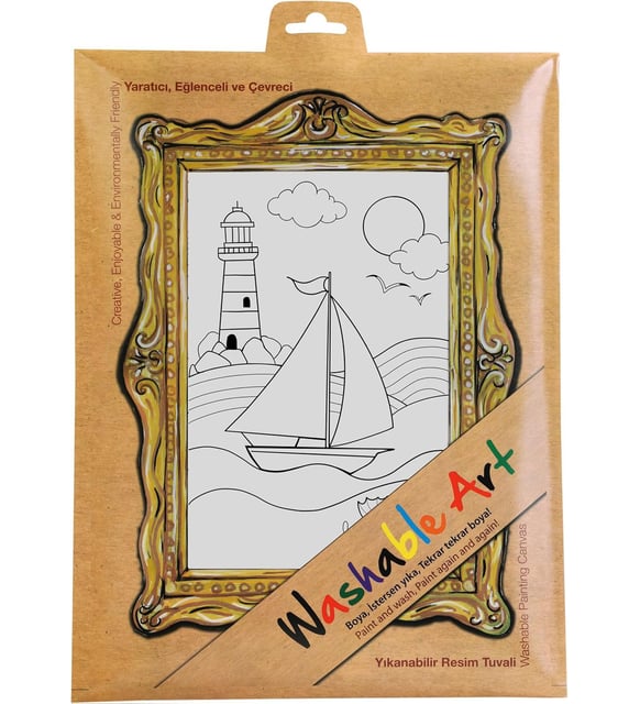 FUNNY MAT WASHABLE ART DENİZ FENERİ