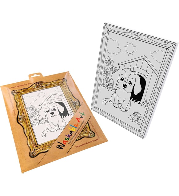 FUNNY MAT WASHABLE ART KÖPEK