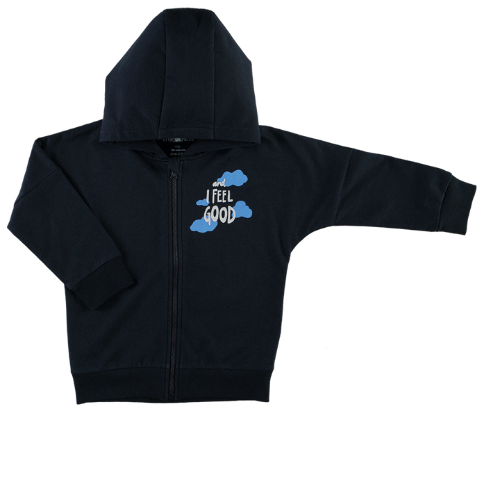 Yucca "Hoodie" Kapüşonlu Sweatshirt Antrasit