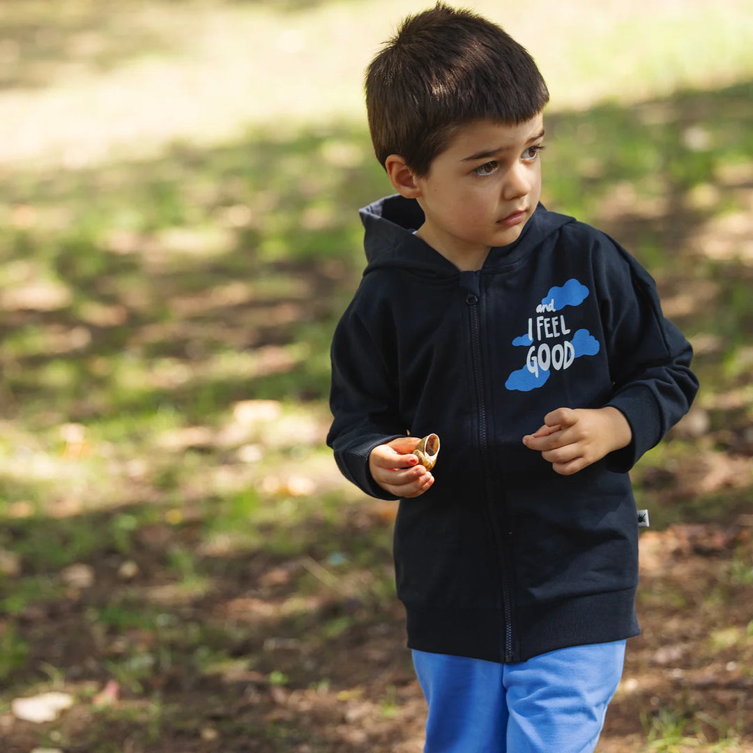 Yucca "Hoodie" Kapüşonlu Sweatshirt Antrasit
