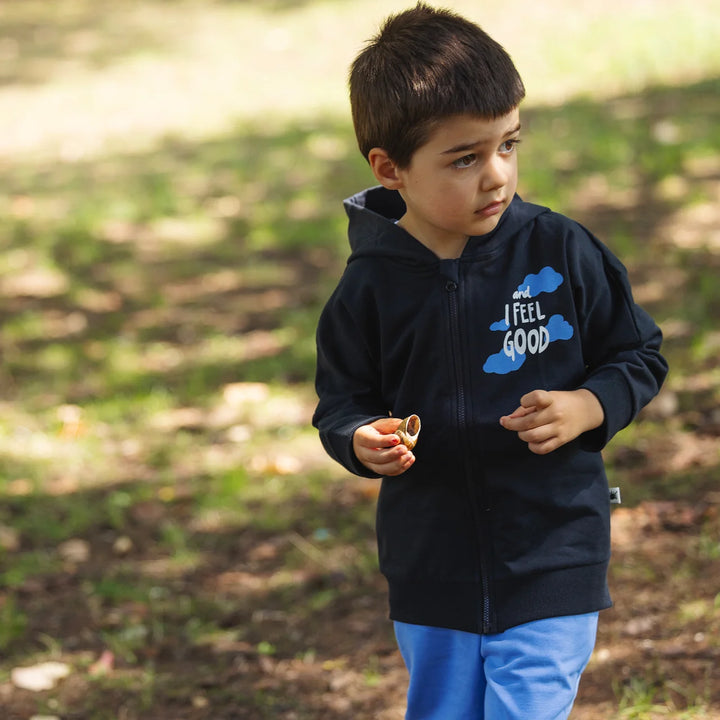 Yucca "Hoodie" Kapüşonlu Sweatshirt Antrasit