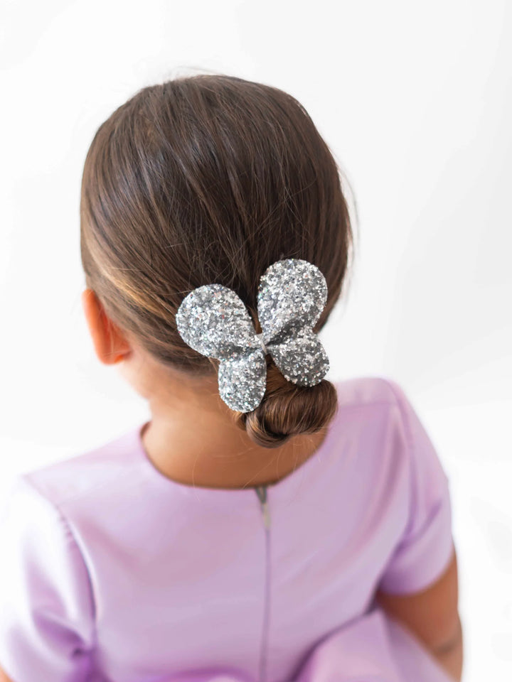 IPOBOMI BUTTERFLY SILVER  CLIPS