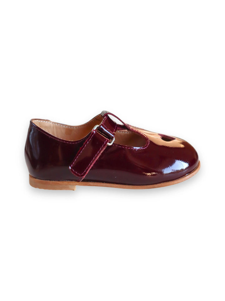 IPOBOMI MARY JANE BURGUNDY AYAKKABI