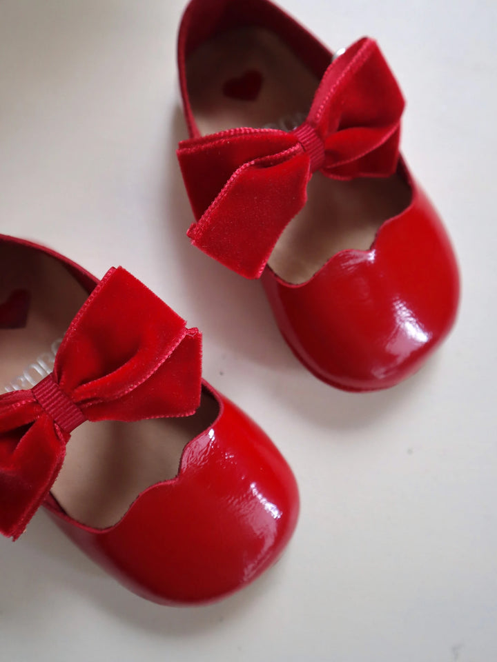 IPOBOMI FLUFFY RED  AYAKKABI