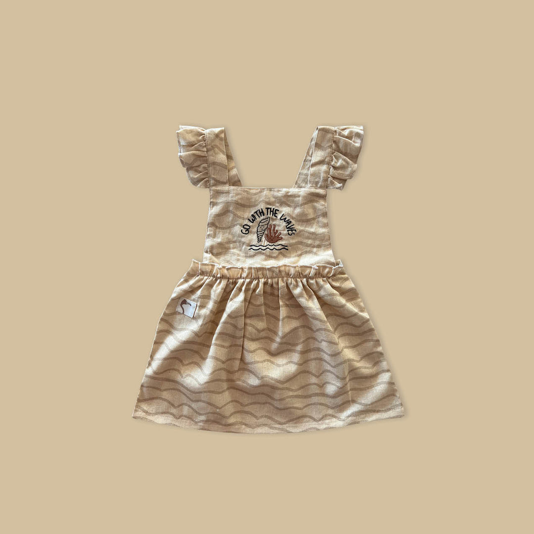 MARZIPAN ‘WAVES’ DRESS