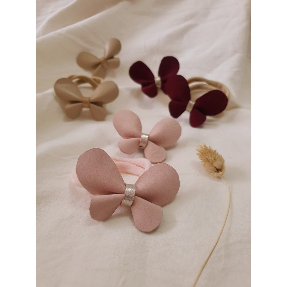 IPOBOMI BUTTERFLY HEADBAND WHITE