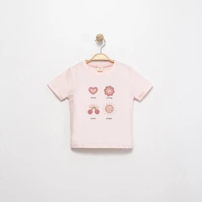 Desenli Mini T-Shirt 1848-2