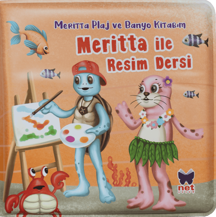 MERİTTA PLAJ VE BANYO KİTABIM-MERİTTA İLE RESİM DERSİ
