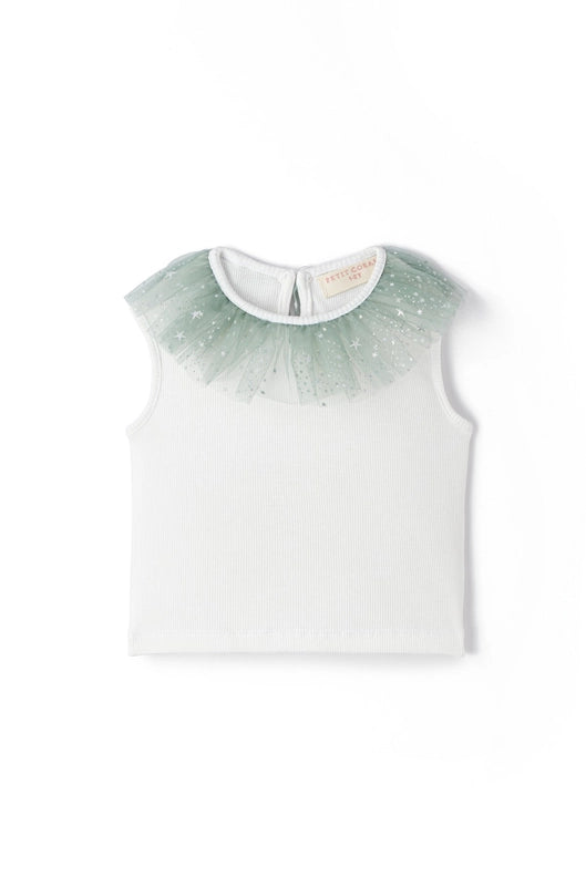 Petit Coral Minty Stardust Kolsuz Bluz