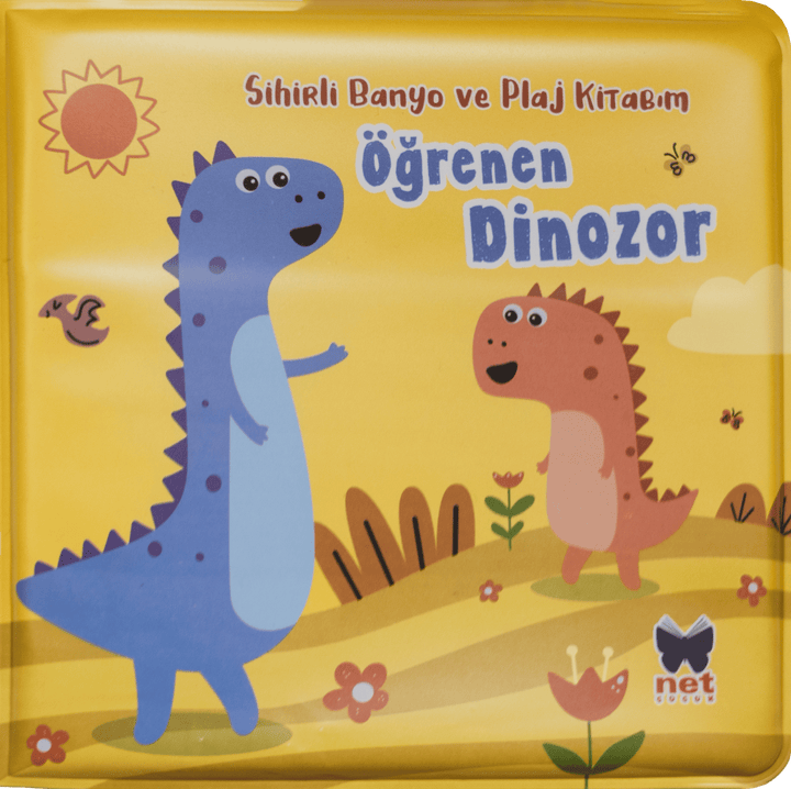 SİHİRLİ BANYO VE PLAJ KİTABIM-ÖĞRENEN DİNOZOR