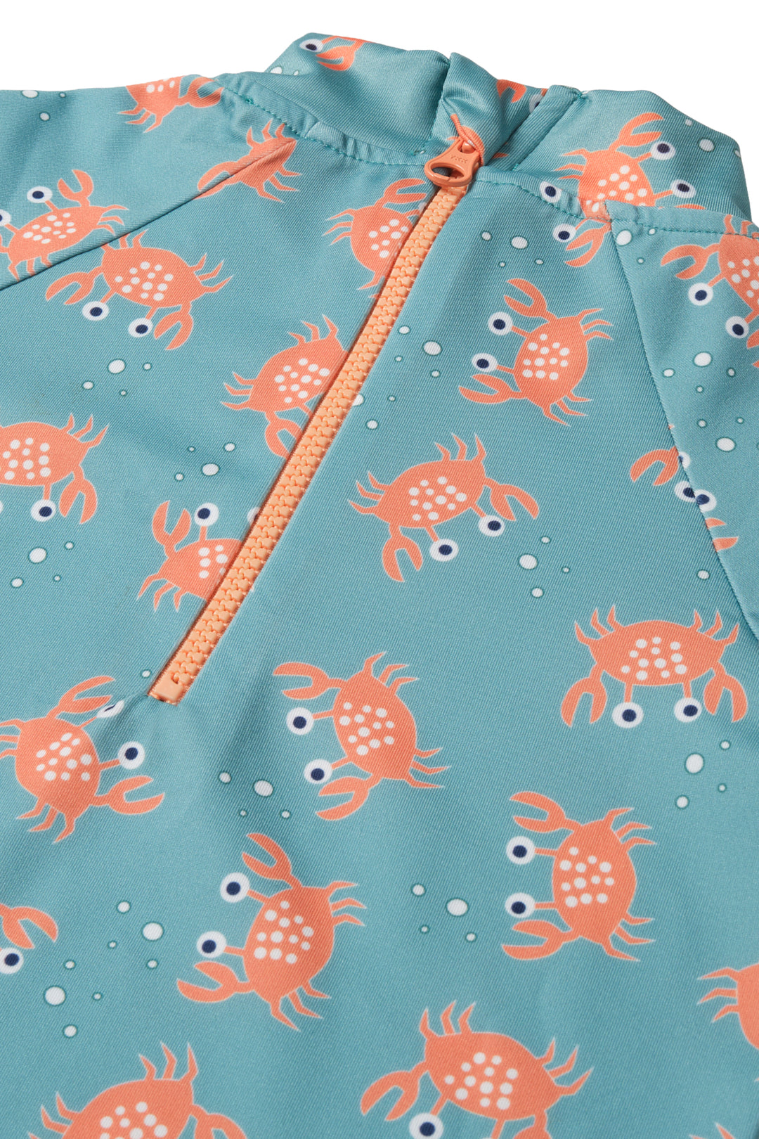UV Korumalı Bebek Tek Parça Mayo Crazy Crab