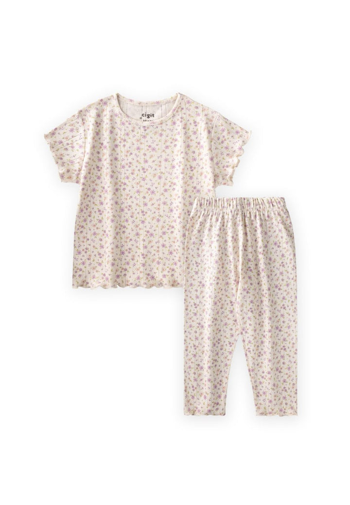 Desenli Pijama Takımı 1-8 Yaş