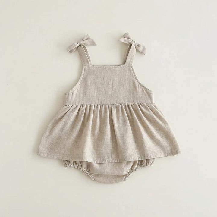 Petits Nobles Willow Linen Romper