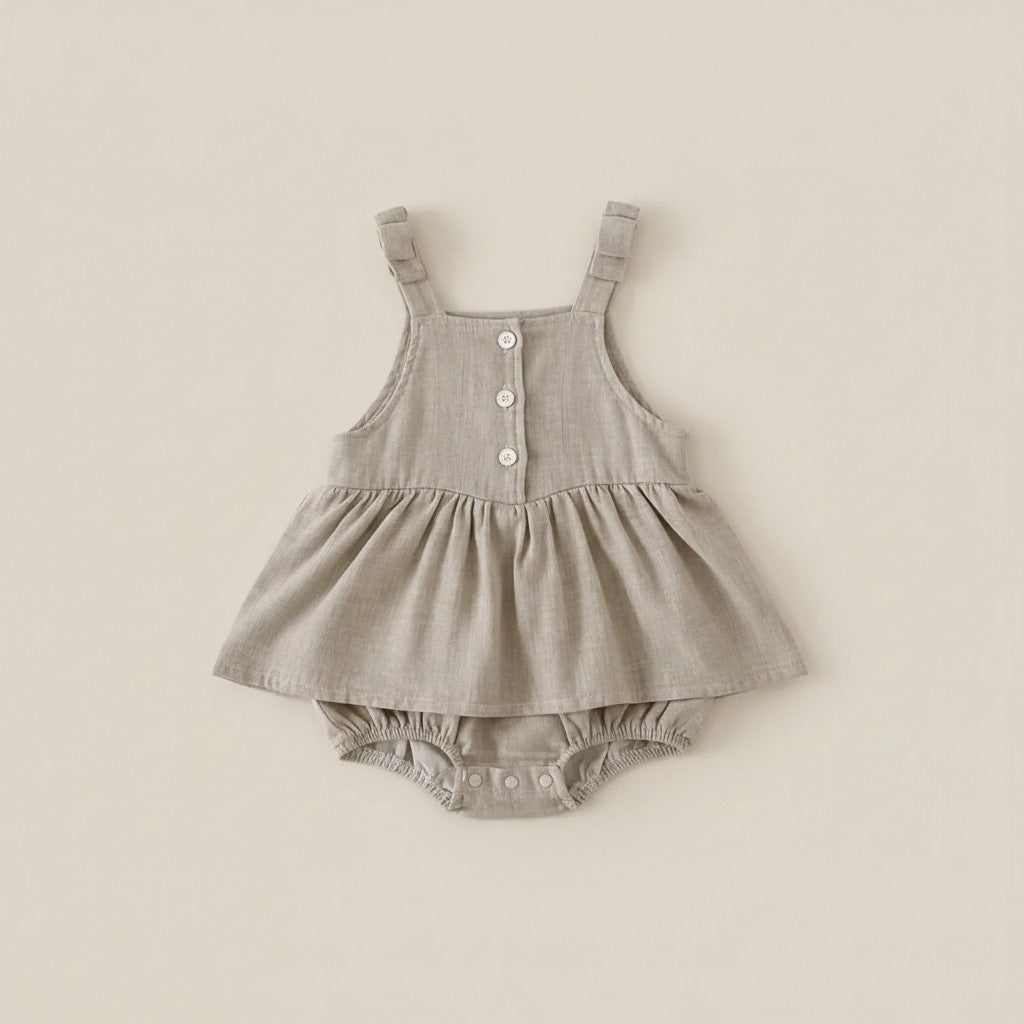 Petits Nobles Willow Linen Romper