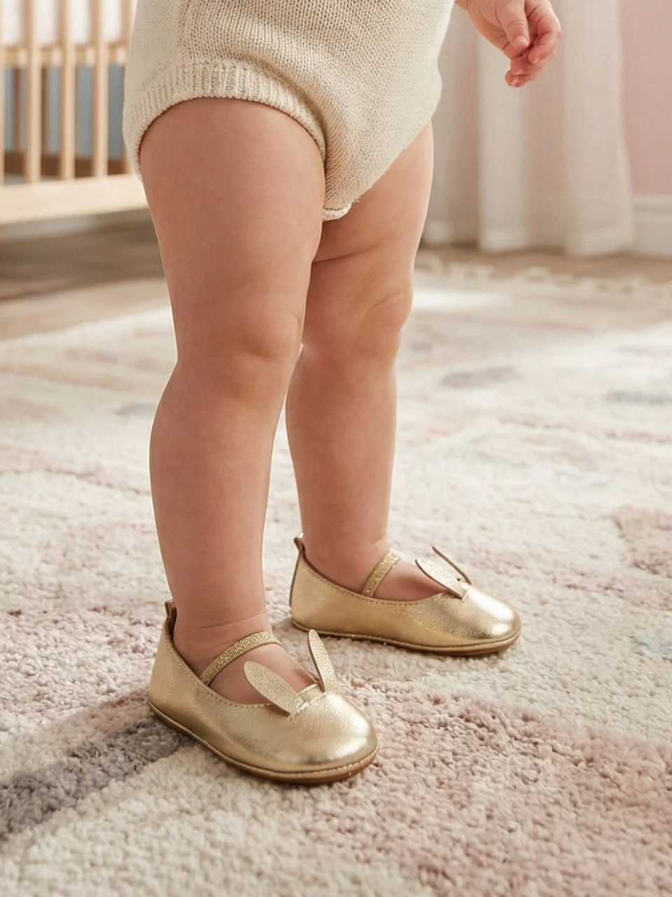 IPOBOMI BUNIES GOLD AYAKKABI