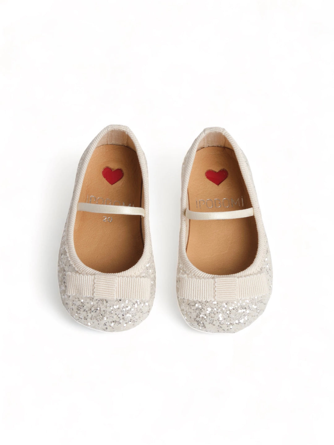 IPOBOMI SPARKLE BABY WHITE AYAKKABI