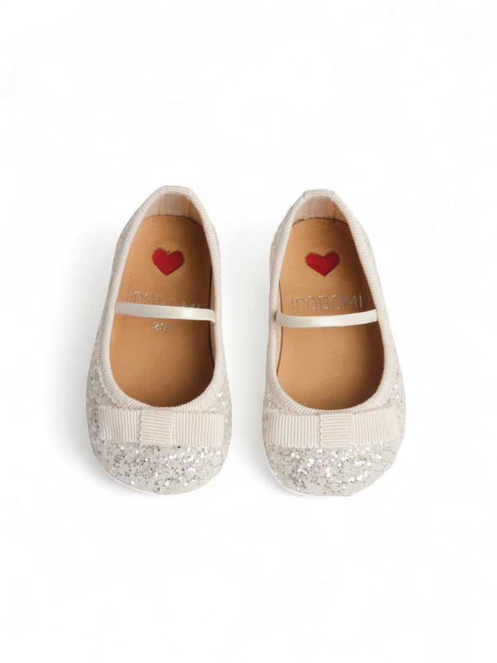 IPOBOMI SPARKLE BABY WHITE AYAKKABI
