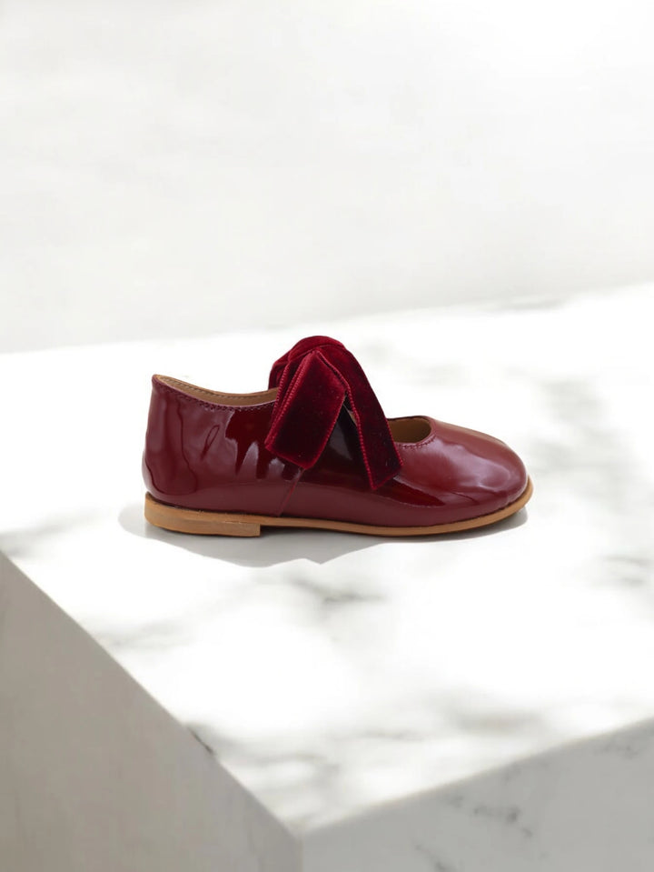 IPOBOMI FLARE BURGUNDY AYAKKABI