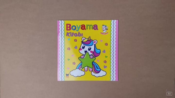 BOYA-KOPART  KARE BOYAMA UNICORN