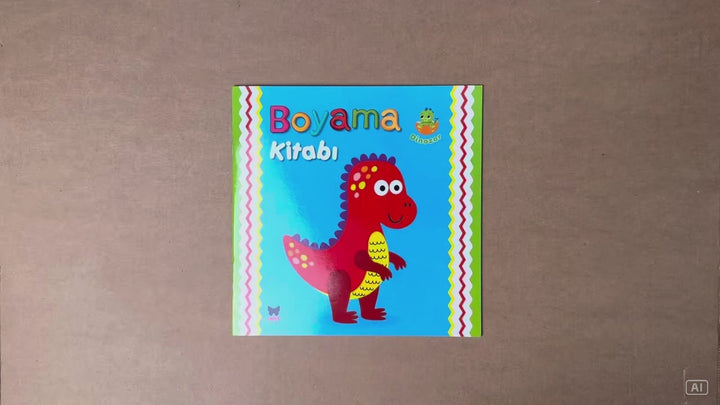 BOYA-KOPART  KARE BOYAMA DİNOZOR