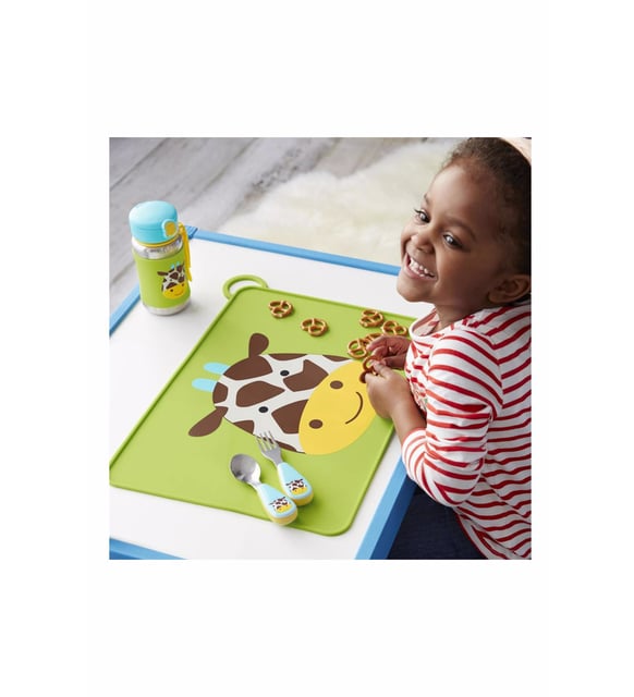 Skip Hop Çatal Kaşık Seti Zürafa