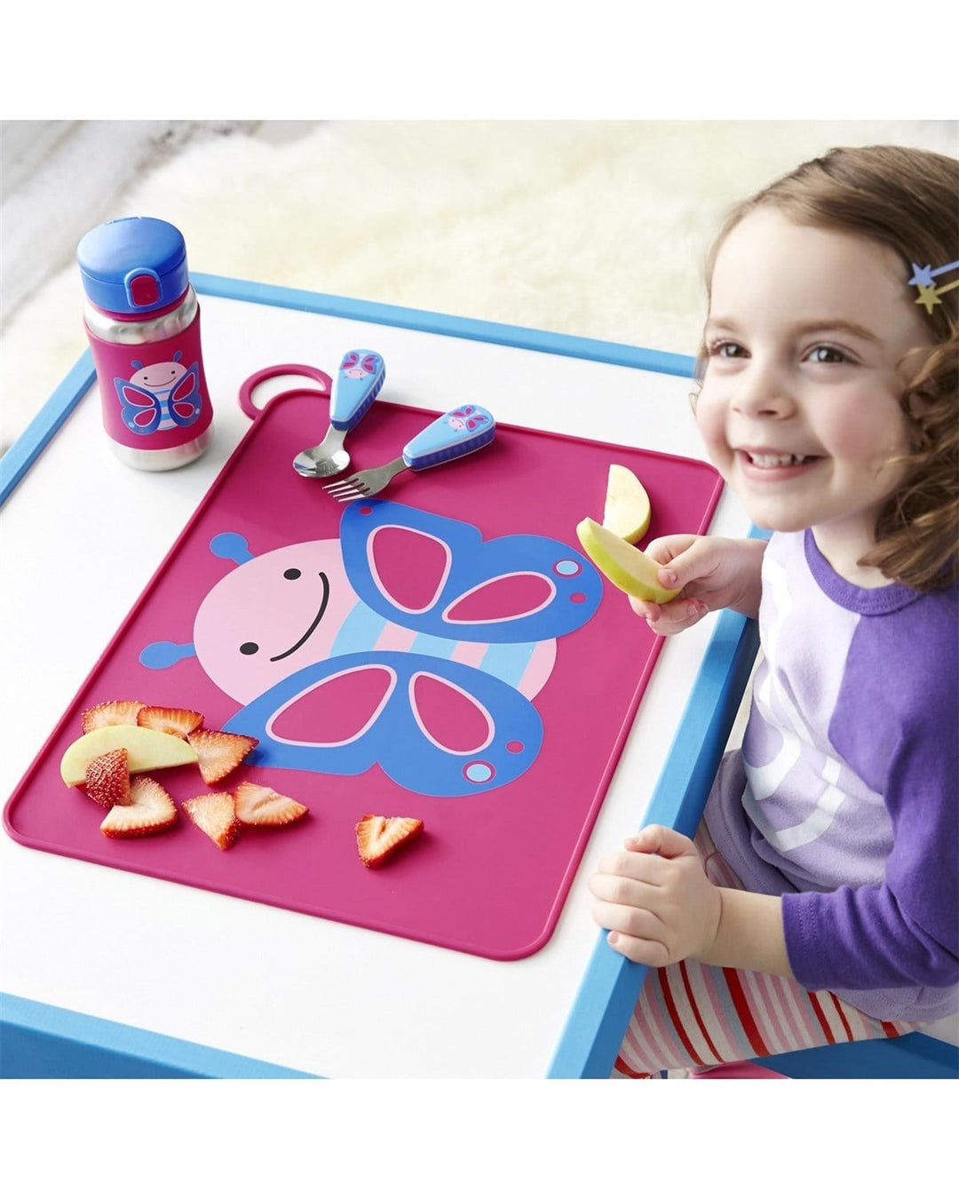 Skip Hop Çatal Kaşık Seti Kelebek