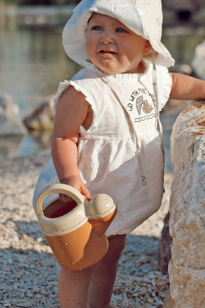 UNDYED ’GO WITH THE WAVES’ WOVEN BUBBLE ONESIE