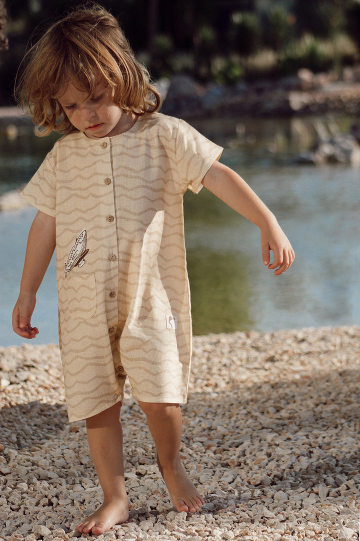 MARZIPAN ‘WAVES’ ROMPER