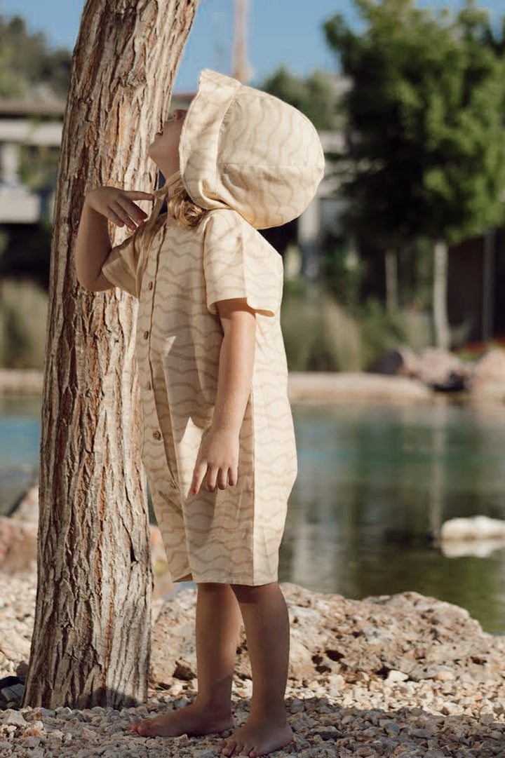 MARZIPAN ‘WAVES’ ROMPER