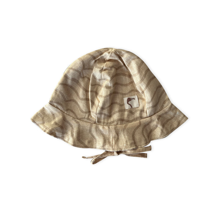DOUBLE SIDED MARZIPAN ‘WAVES’ SUN HAT