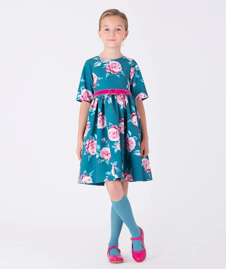 THE NAKA COLLECTION AZURE SOCKS