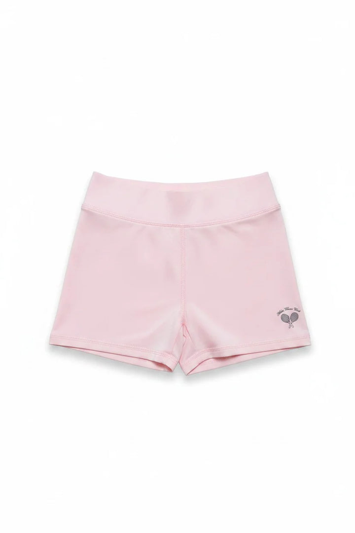 Miela Kids Tennis Club  Kız Çocuk Biker Tayt Candy Pink