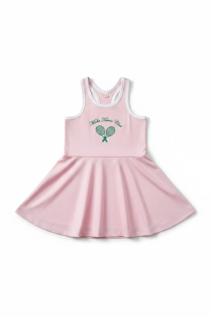 Miela Kids Tennis Club  Kız Çocuk Tenis Elbisesi Candy Pink