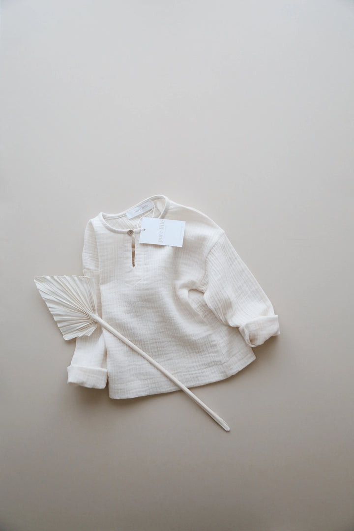 MUSLIN SHIRT EKRU