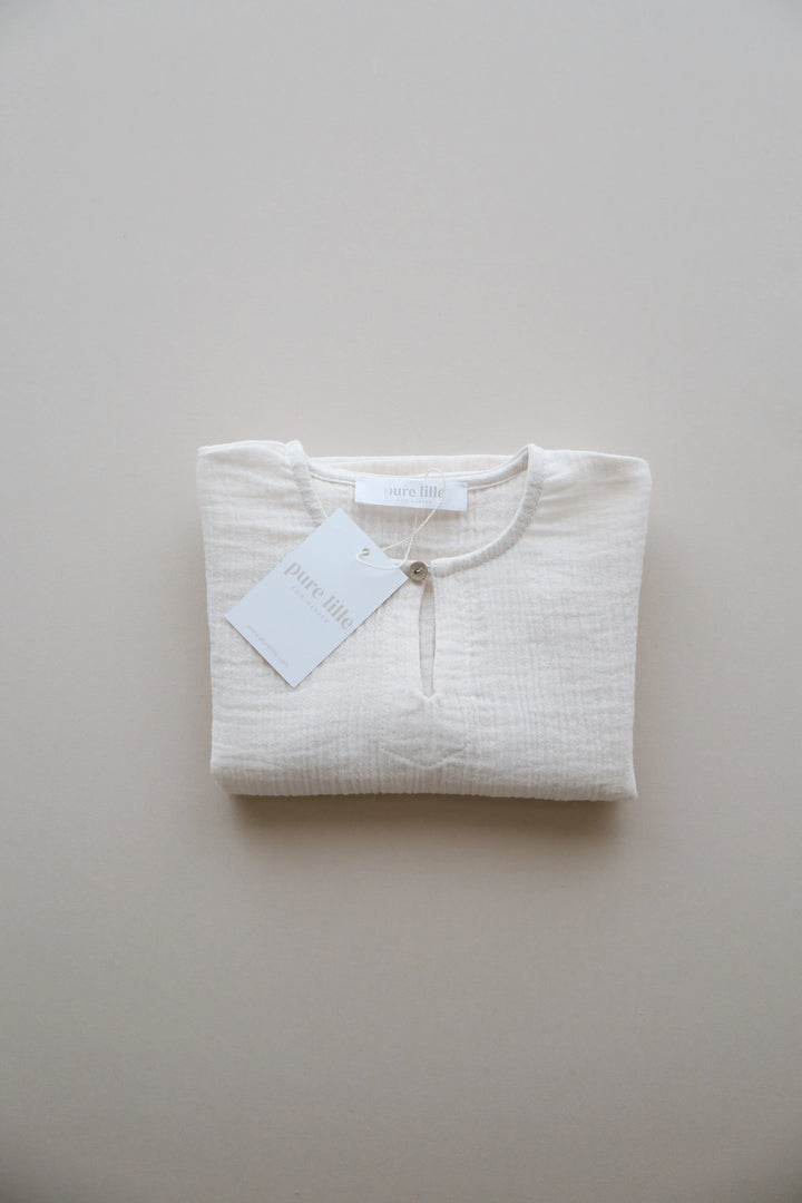 MUSLIN SHIRT EKRU