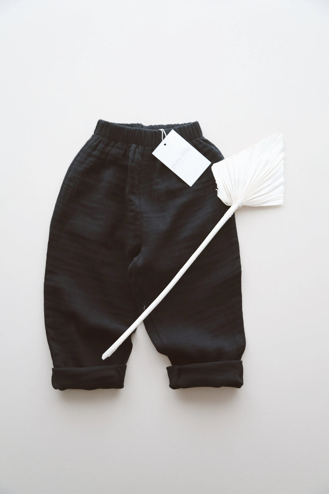 MUSLIN PANTS SİYAH