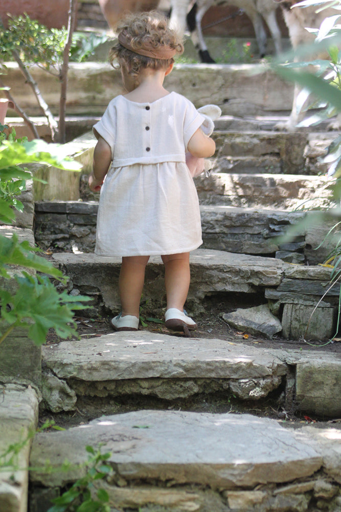 ORGANIC SAND "SHELL" DRESS