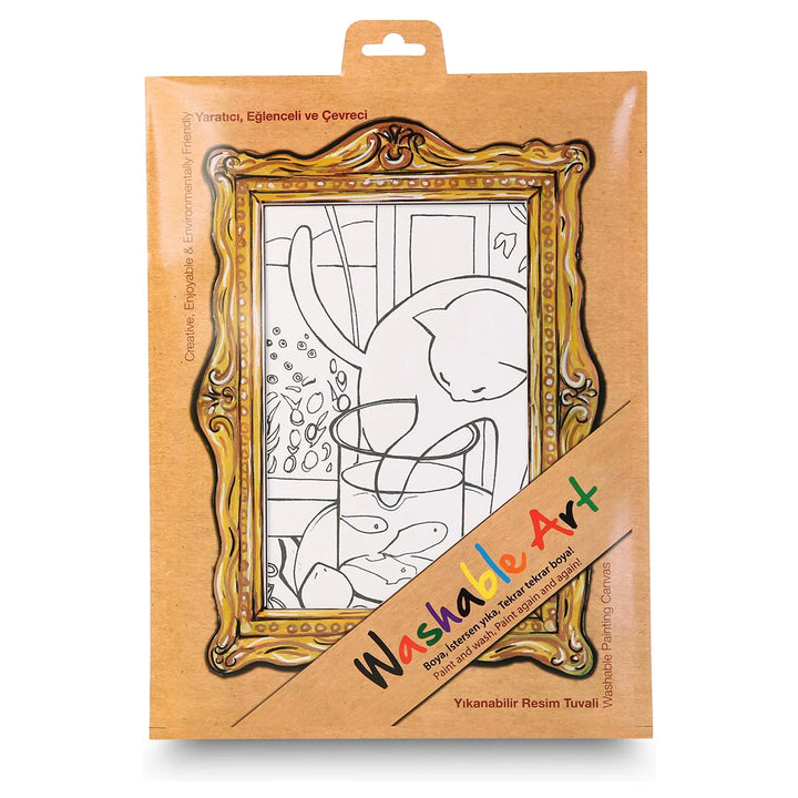 FUNNY MAT WASHABLE ART HENRİ MATISSSE THE CAT WITH RED FISH